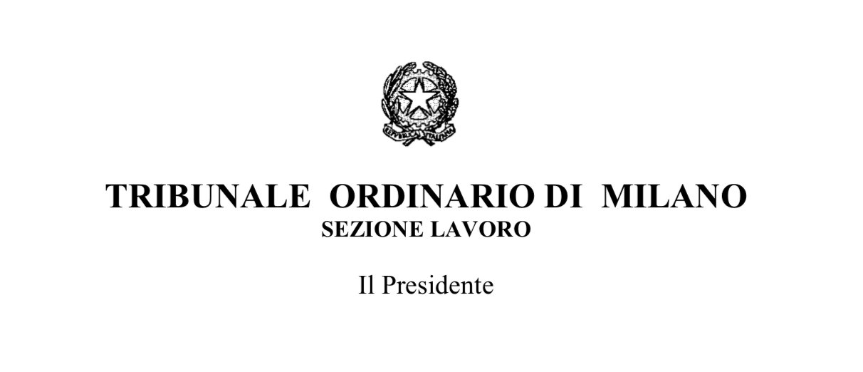 Comunicato del 03 marzo 2020 - Rinvio cause Milano